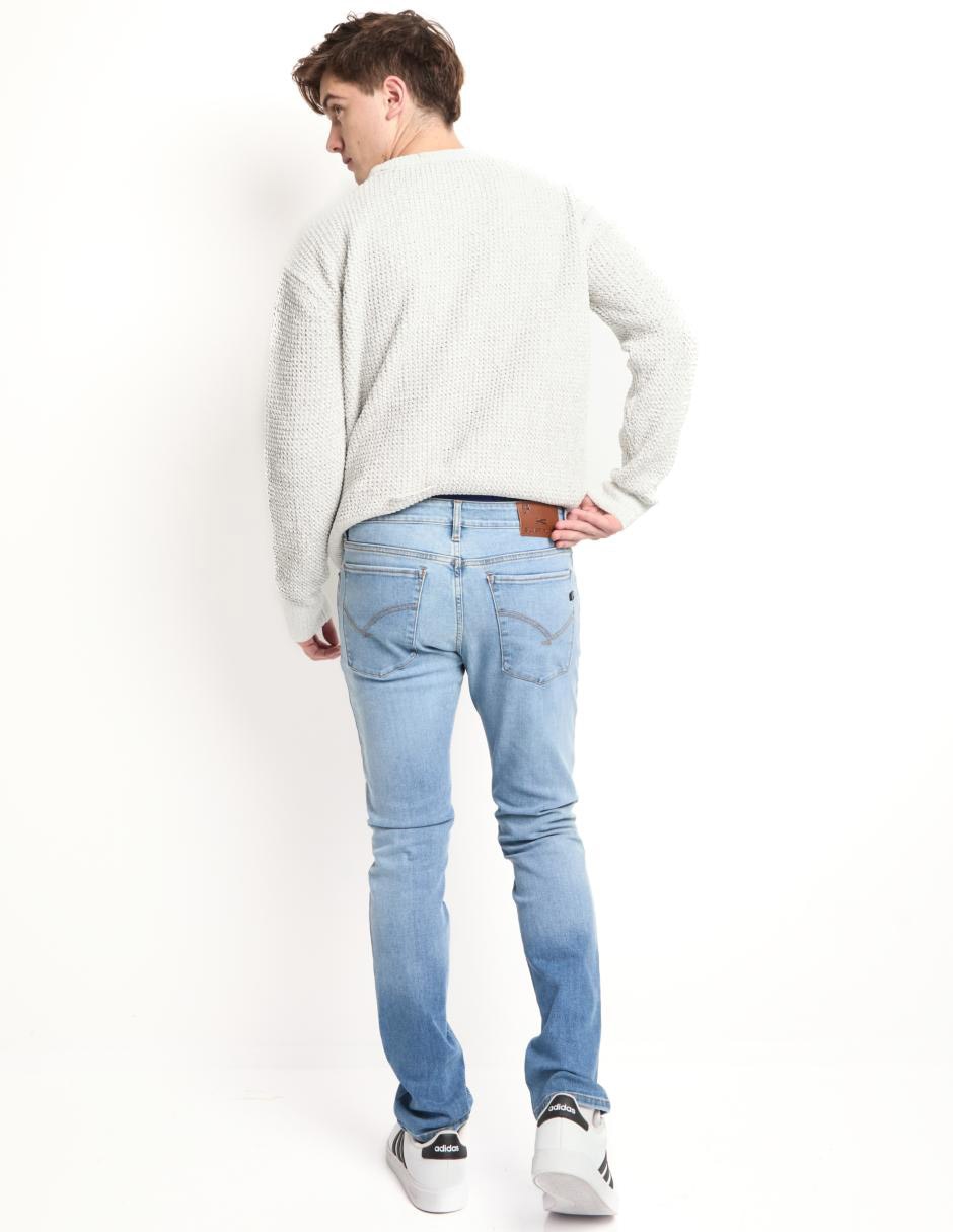 Jeans skinny 50061S lavado stone wash para hombre 2