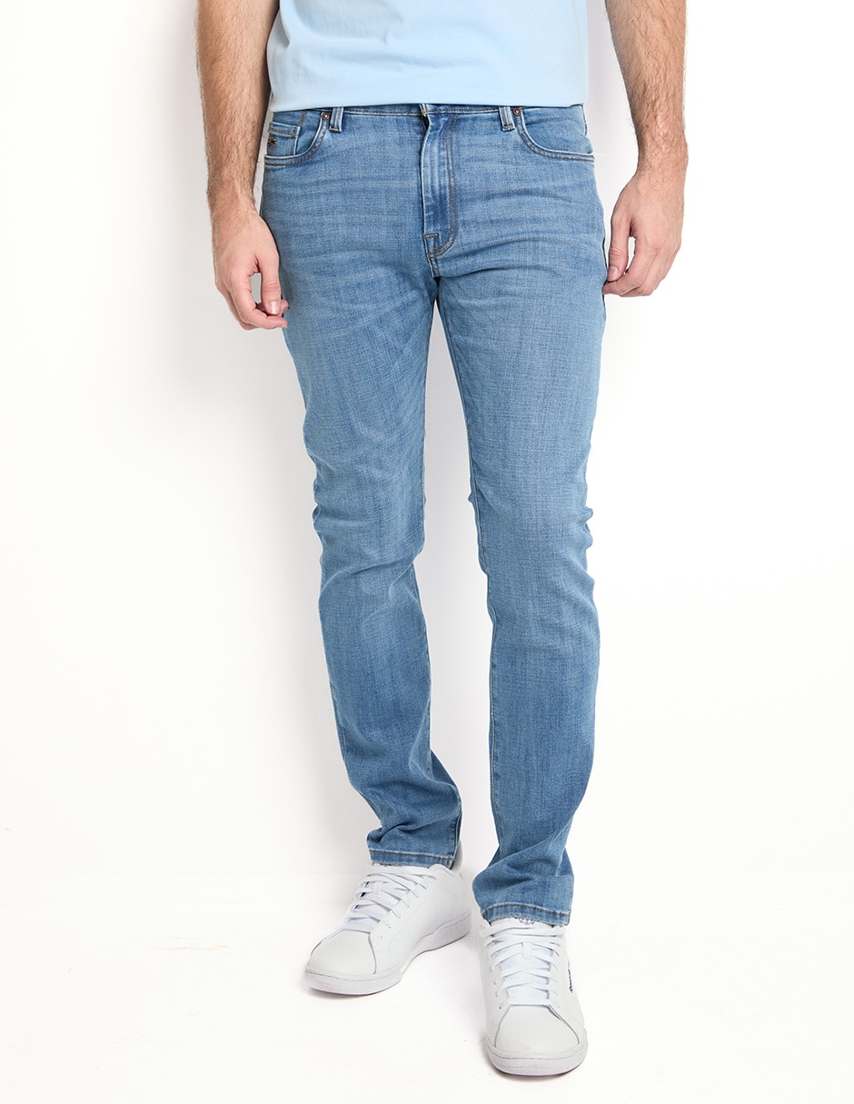 Jeans skinny stone wash para hombre Jeans skinny stone wash para hombre