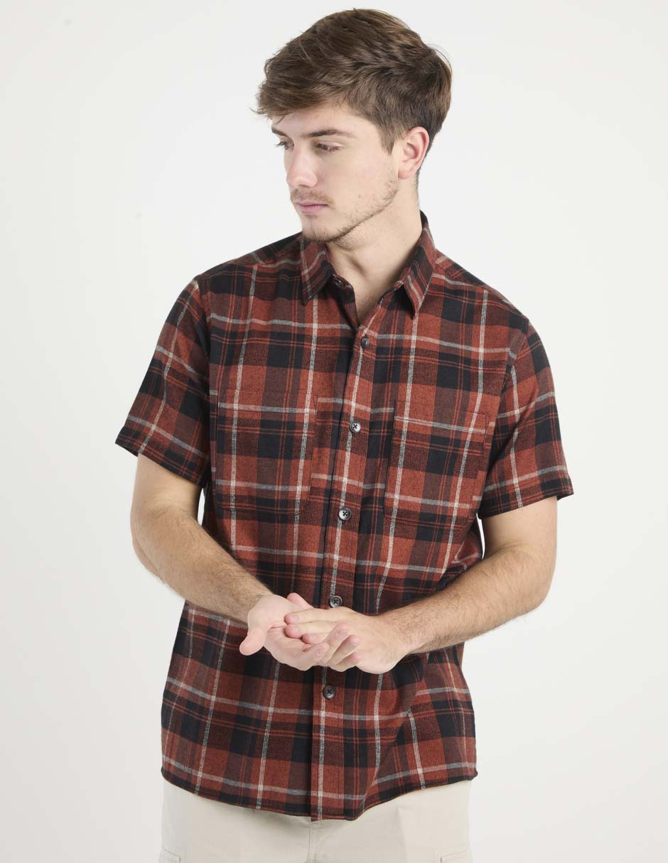 Camisa casual manga corta para hombre Camisa casual manga corta para hombre