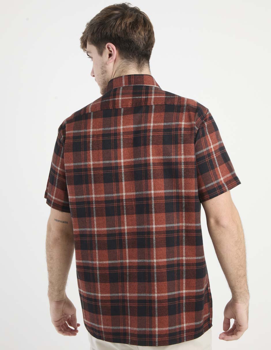 Camisa casual manga corta para hombre 2
