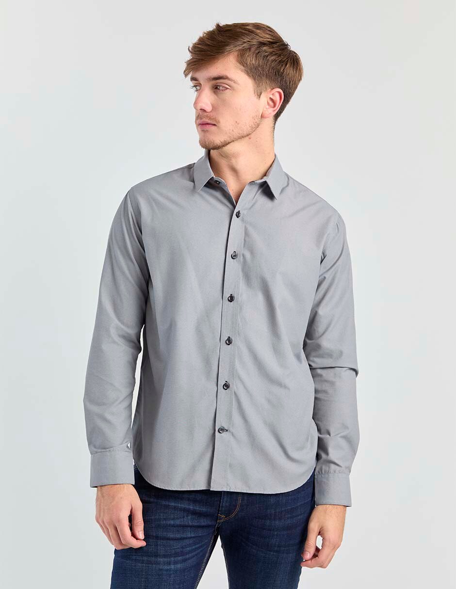 Camisa casual manga larga para hombre Camisa casual manga larga para hombre