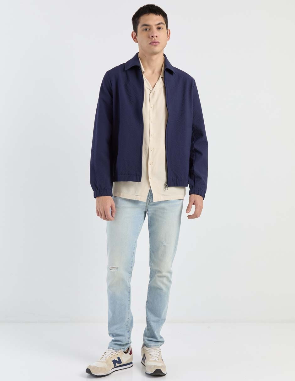 Jeans slim lavado claro para hombre 3