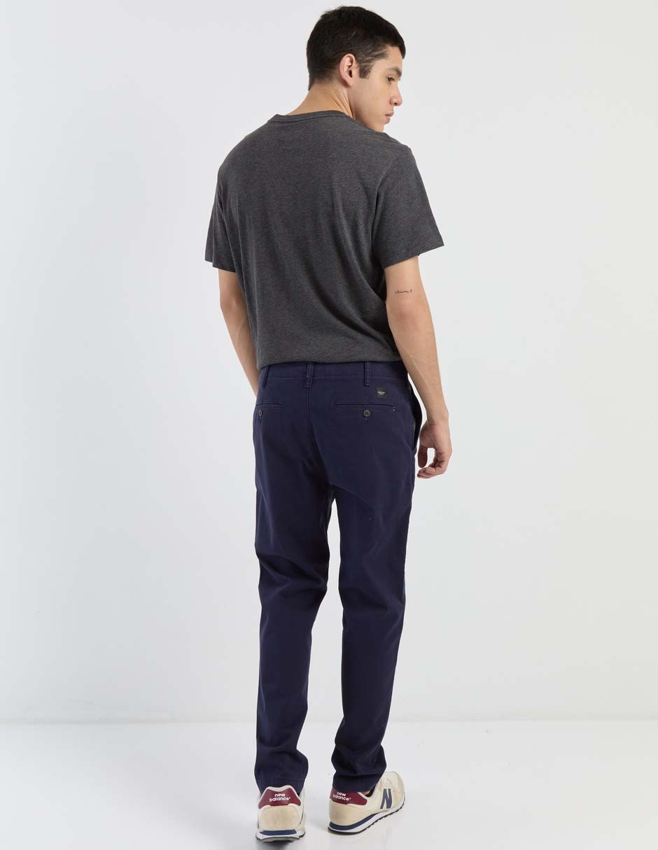 Pantalón slim de algodón para hombre 2