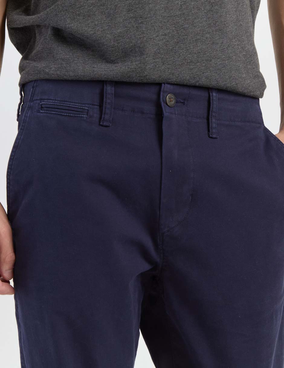 Pantalón slim de algodón para hombre 4