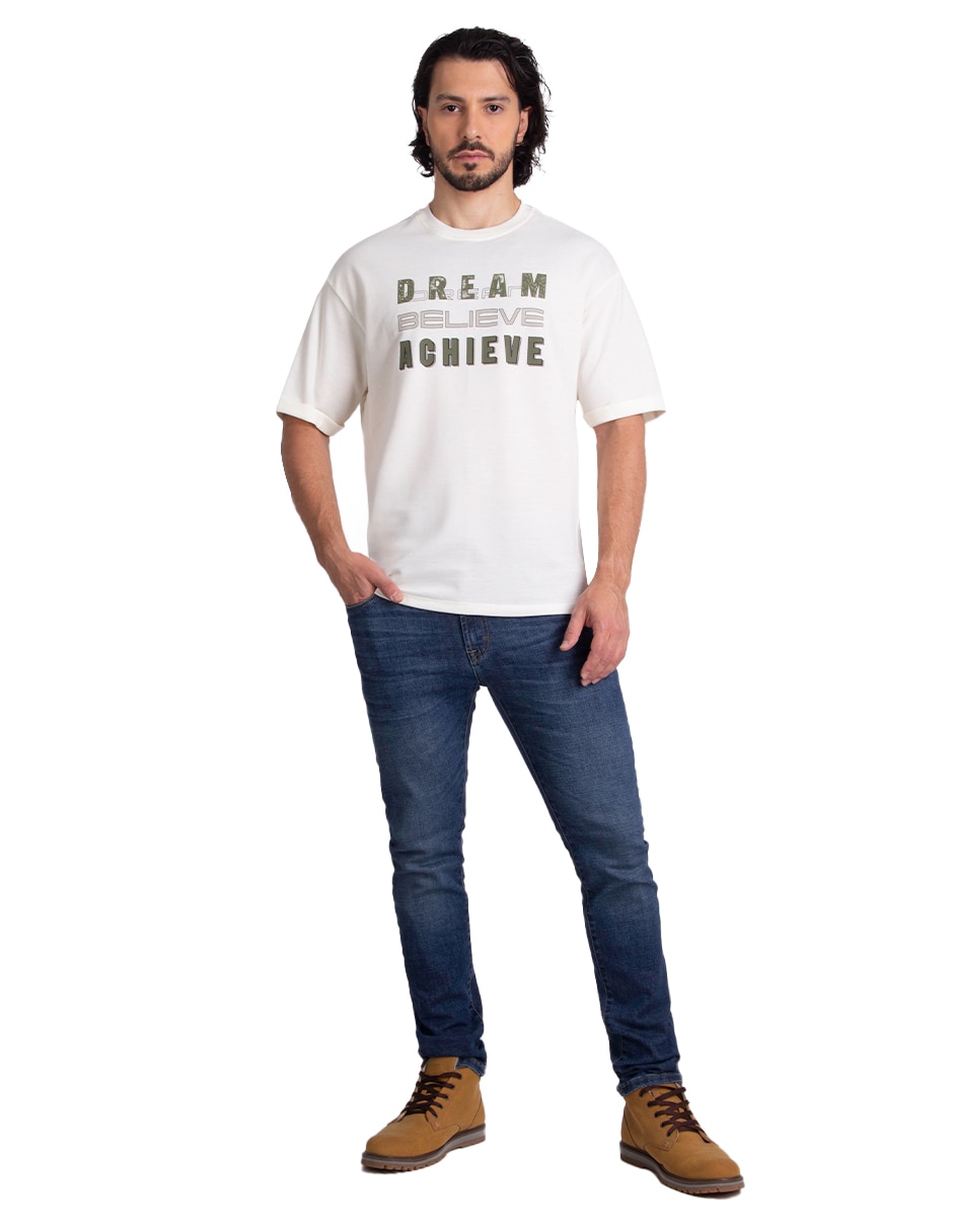 Playera cuello redondo para hombre 6