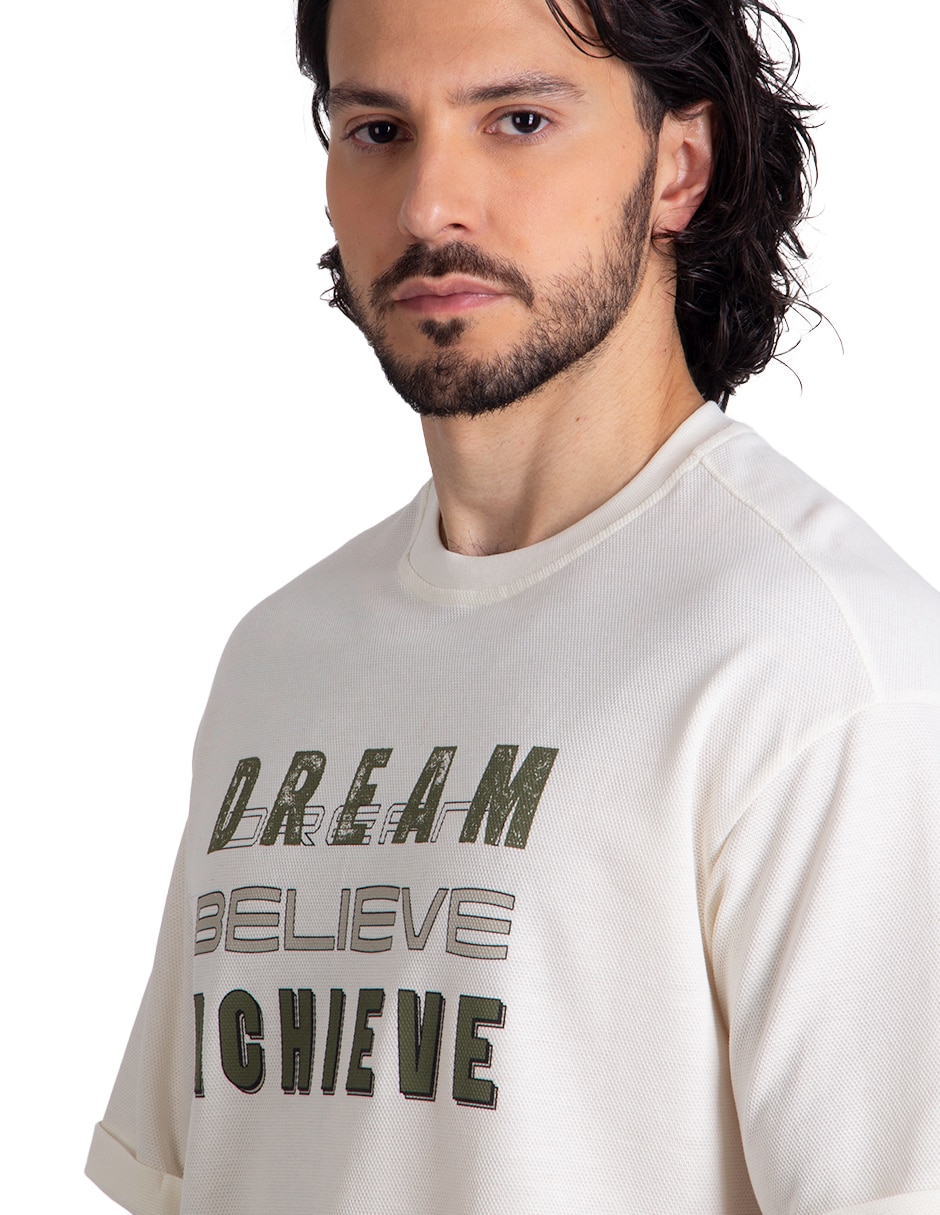 Playera cuello redondo para hombre 7