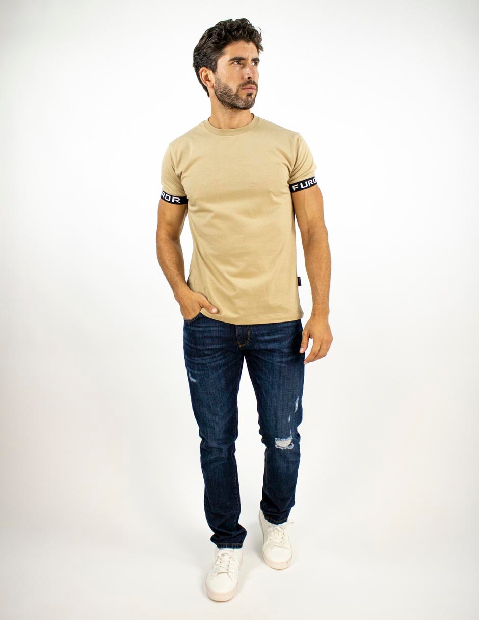 Playera cuello redondo para hombre 3