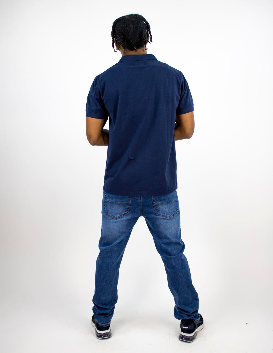 PLAYERA L.A FUROR, AZUL MARINO, M