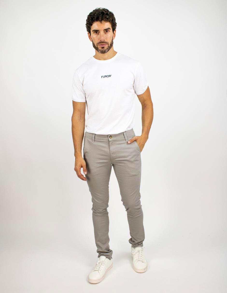 PANTALON FUROR, 30-32, PERLA CHINO RC