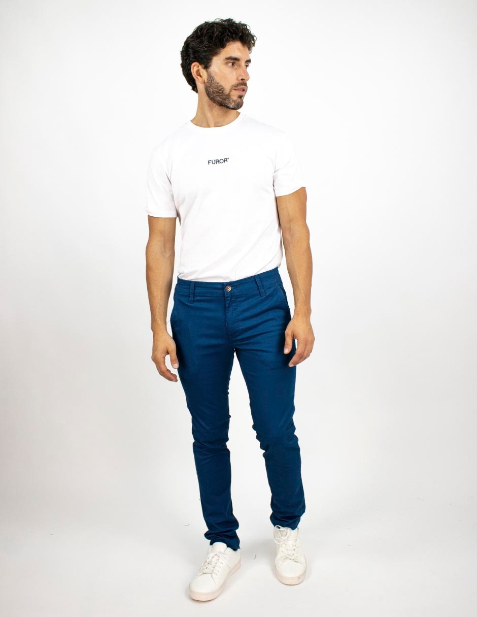 Pantalón chino slim para hombre 3