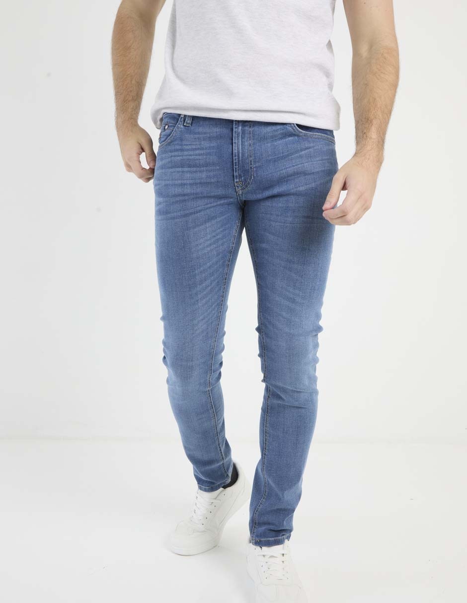 Jeans super skinny stone wash para hombre Jeans super skinny stone wash para hombre