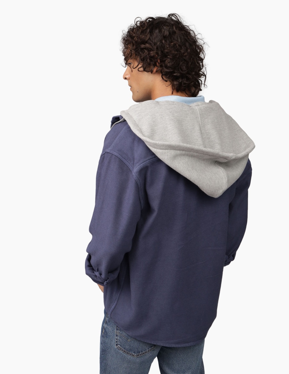 Camisa casual manga larga para hombre 2