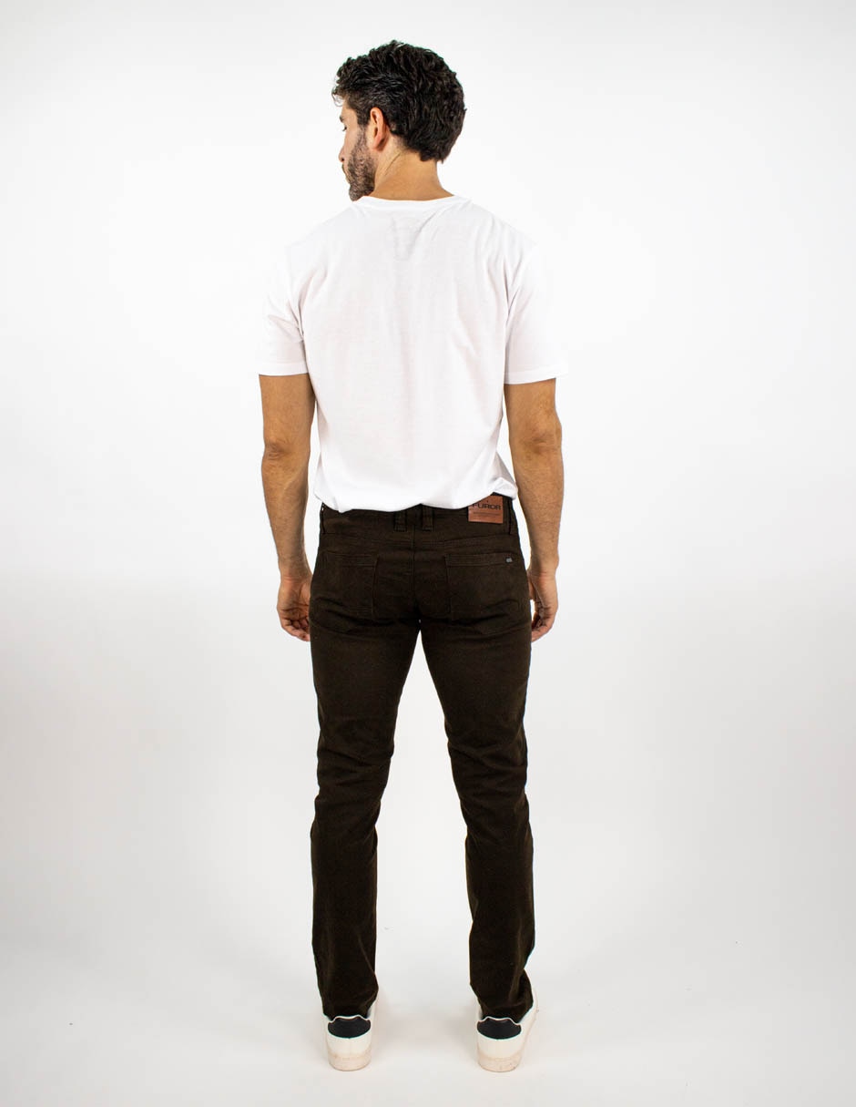 PANTALON FUROR, 36, TABACO JUSTIN1025