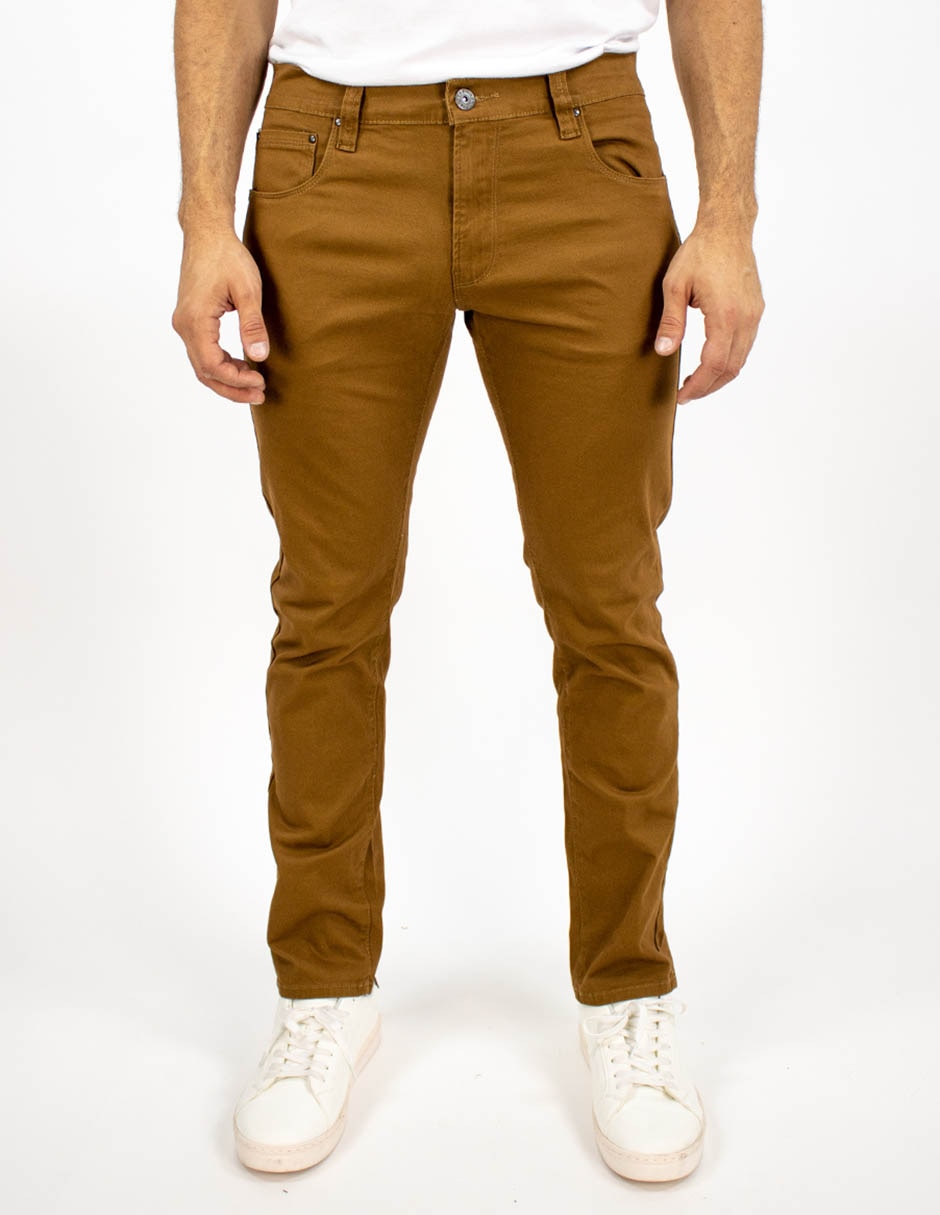 Pantalón skinny de algodón para hombre