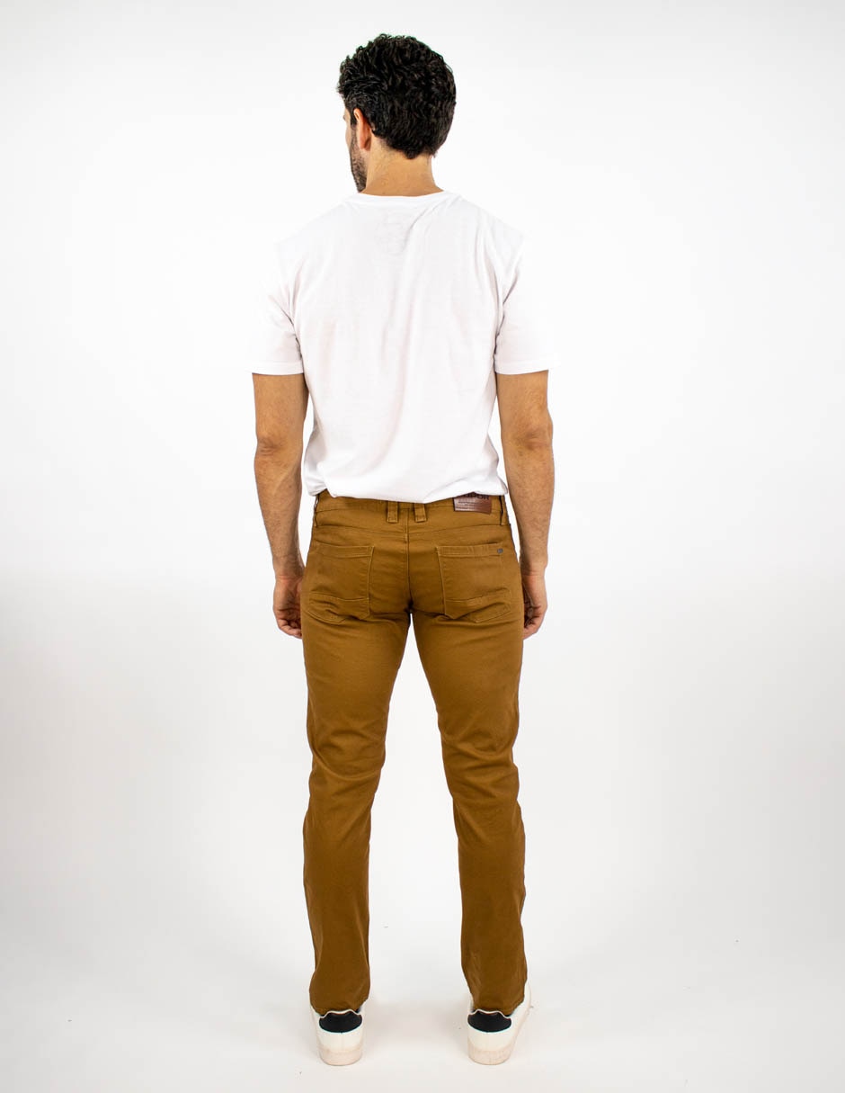 Pantalón skinny de algodón para hombre 2
