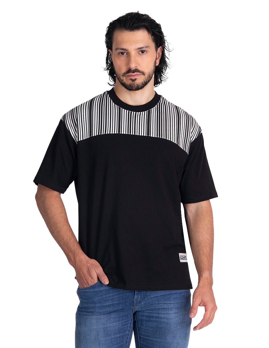 Playera cuello redondo para hombre