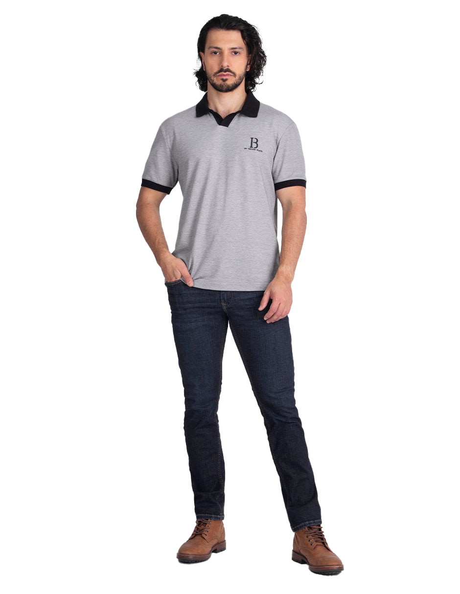 Playera cuello polo para hombre 3