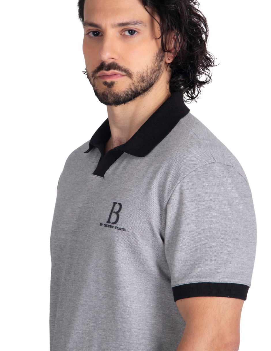Playera cuello polo para hombre 4