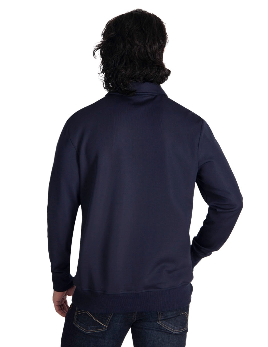 SUDADERA 3008B SILVER, EG, AZUL MARINO