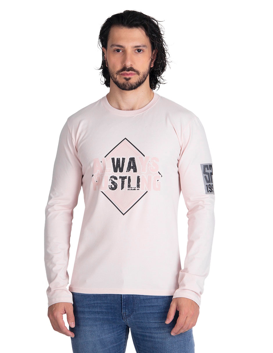 Playera cuello redondo para hombre Playera cuello redondo para hombre