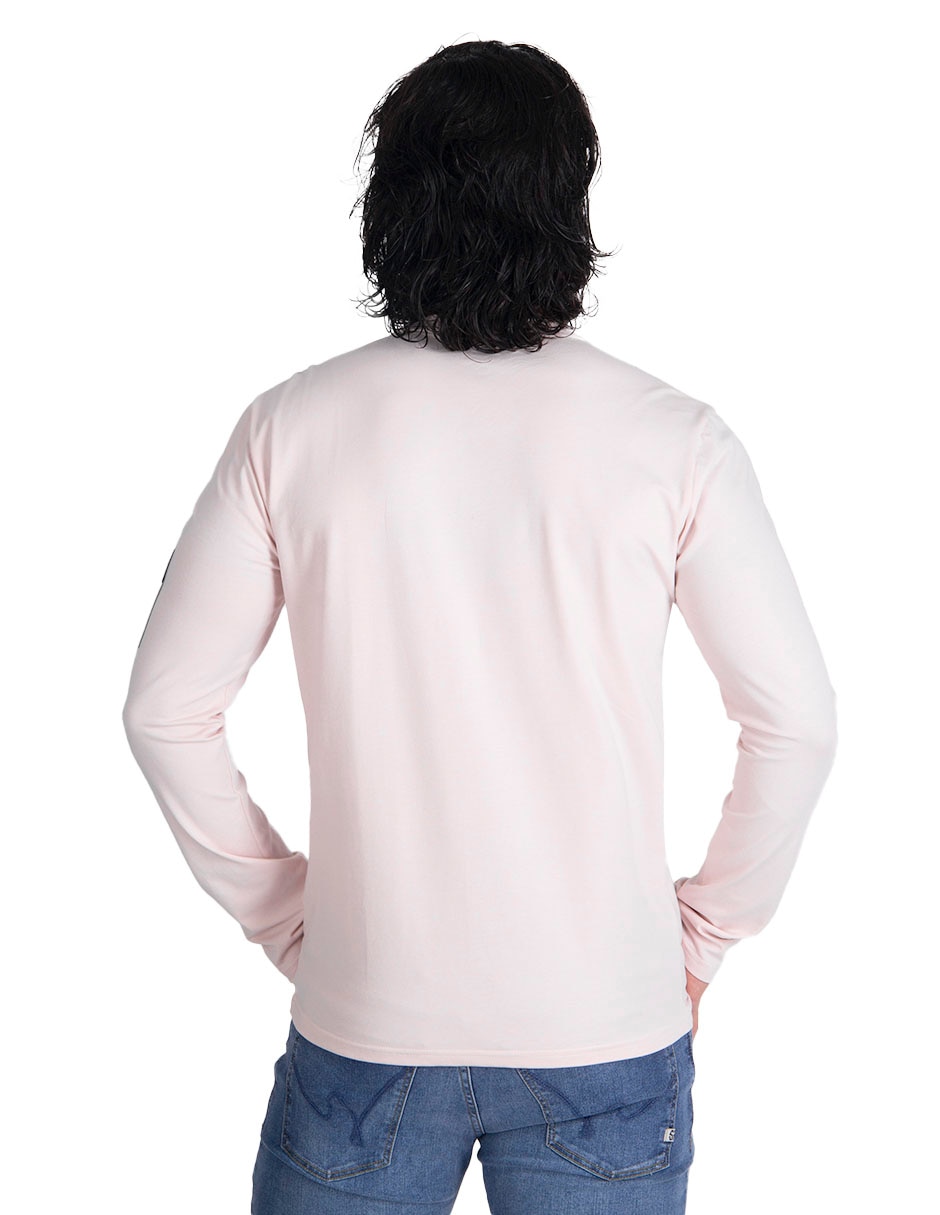 Playera cuello redondo para hombre 2