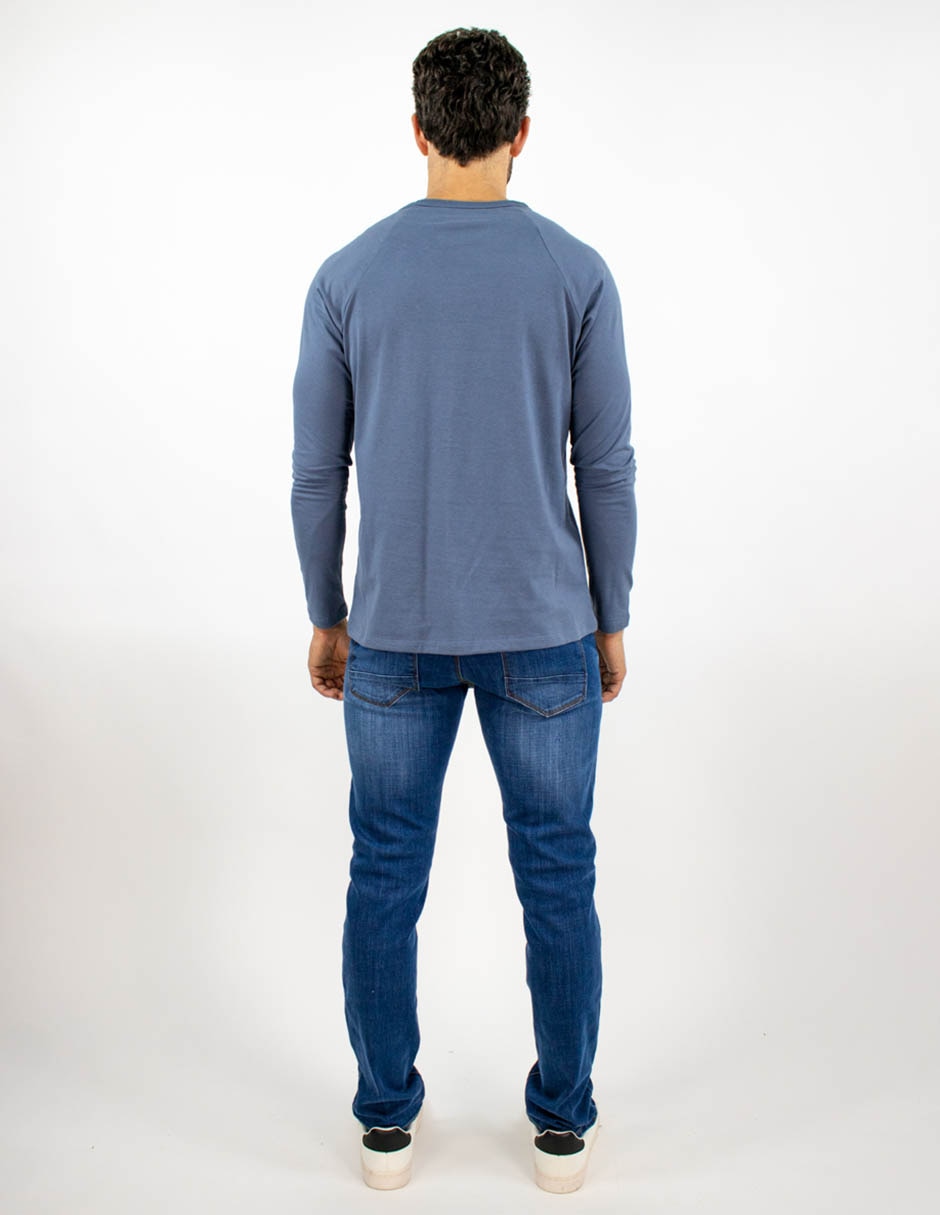 Playera cuello redondo para hombre 2