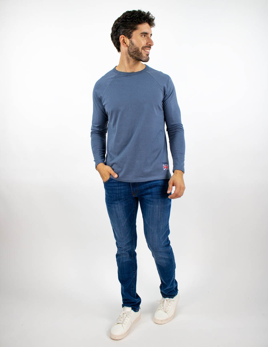 Playera cuello redondo para hombre 3