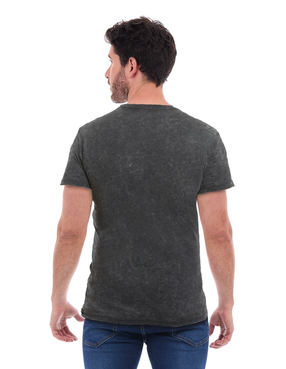 Playera cuello redondo para hombre 2