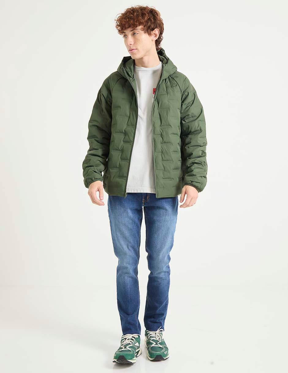 Jeans skinny deslavado para hombre 3