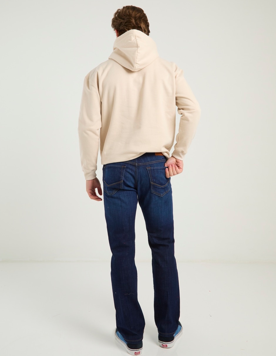 Jeans slim deslavado para hombre 6