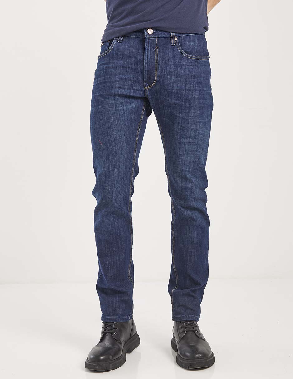 Jeans skinny lavado obscuro para hombre Jeans skinny lavado obscuro para hombre