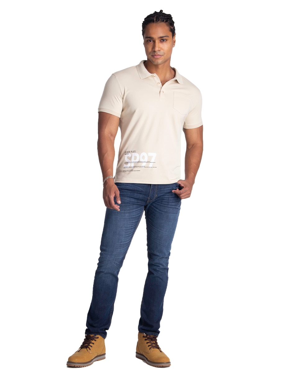 Playera tipo polo para hombre 3