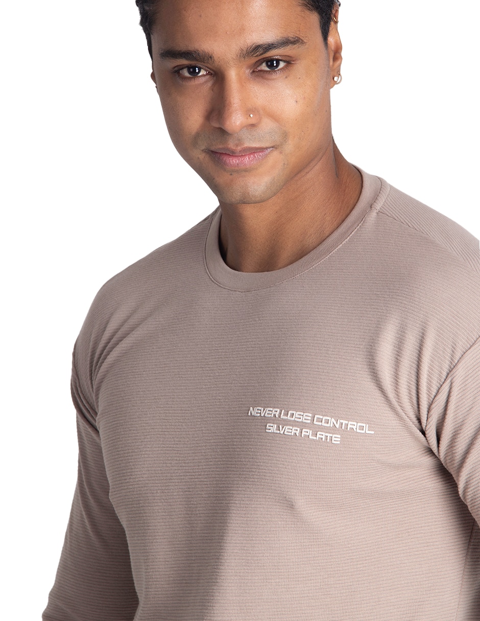 Playera cuello redondo para hombre 2