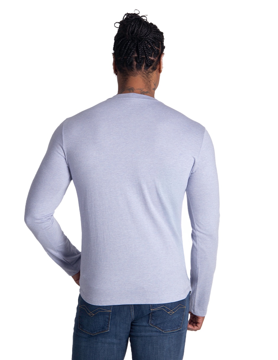 Playera cuello redondo para hombre 4