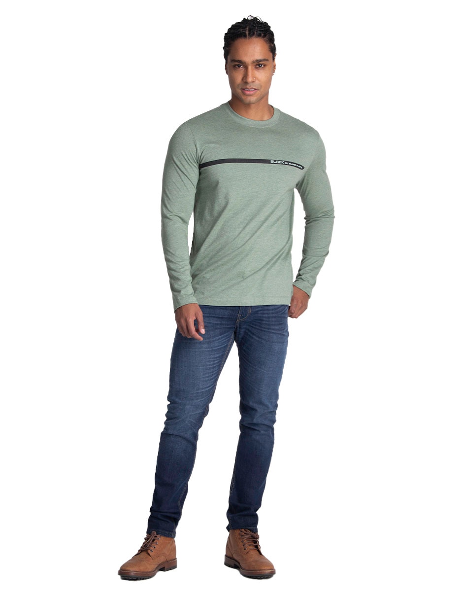 Playera cuello redondo para hombre 3