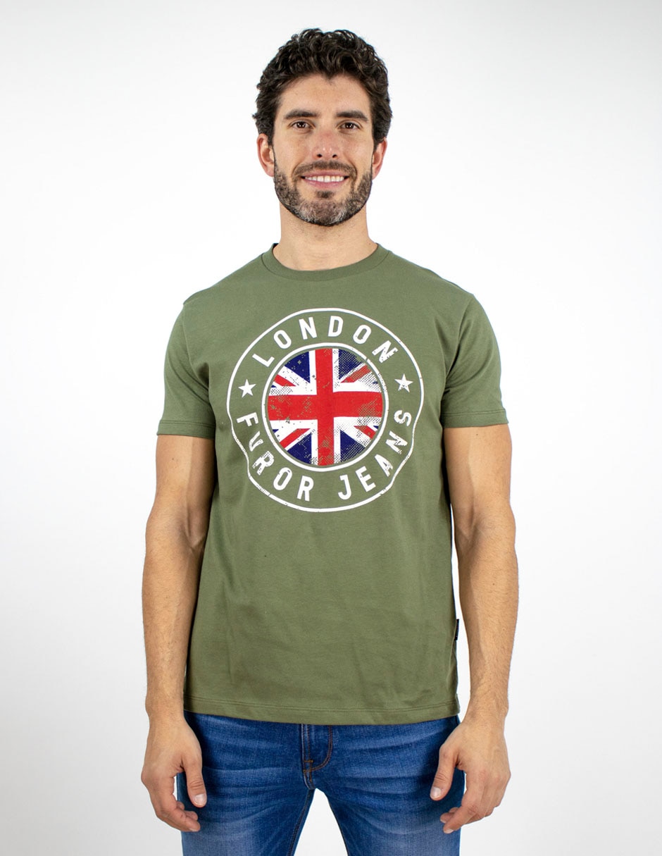 Playera cuello redondo para hombre Playera cuello redondo para hombre