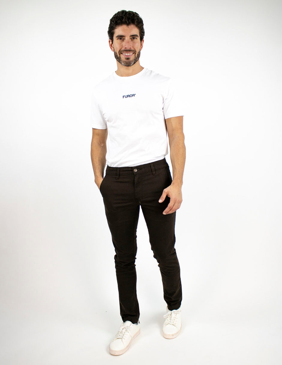 Pantalón chino slim para hombre 3