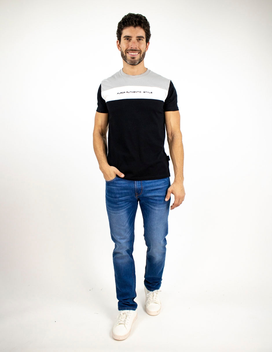 Playera cuello redondo para hombre 3