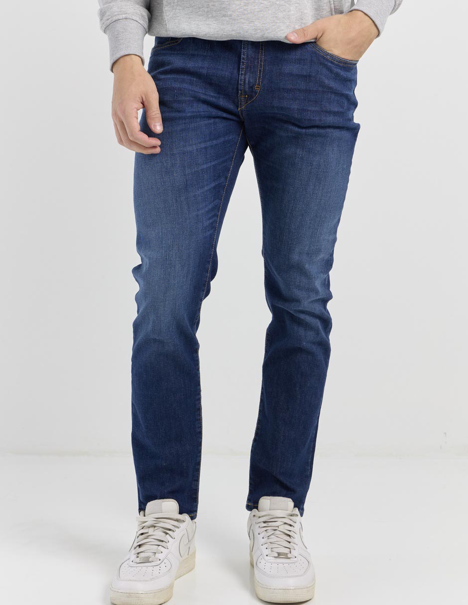 Jeans skinny lavado stone wash para hombre Jeans skinny lavado stone wash para hombre