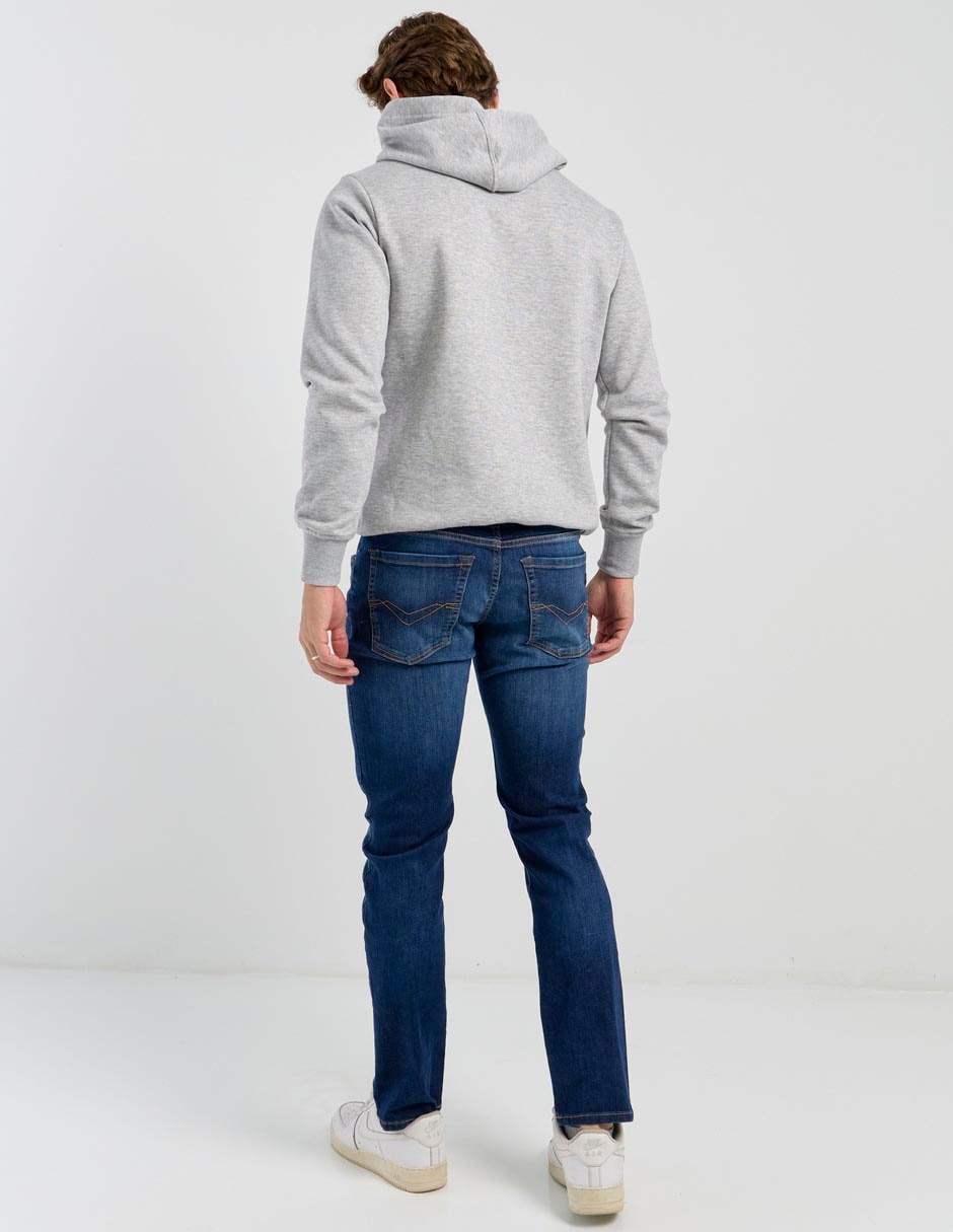 Jeans skinny lavado stone wash para hombre 2