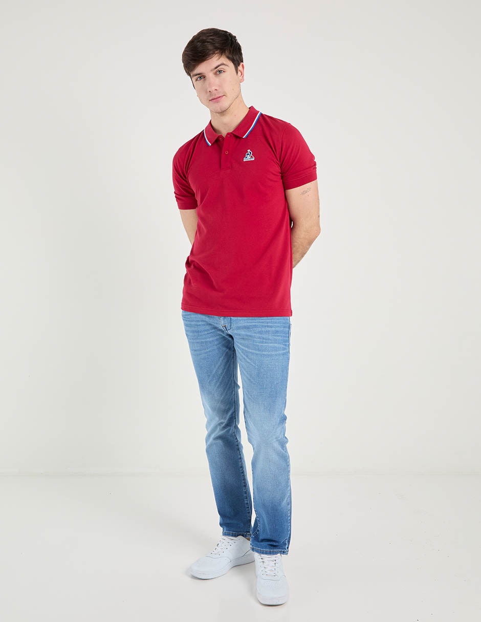 Jeans slim deslavado para hombre 3