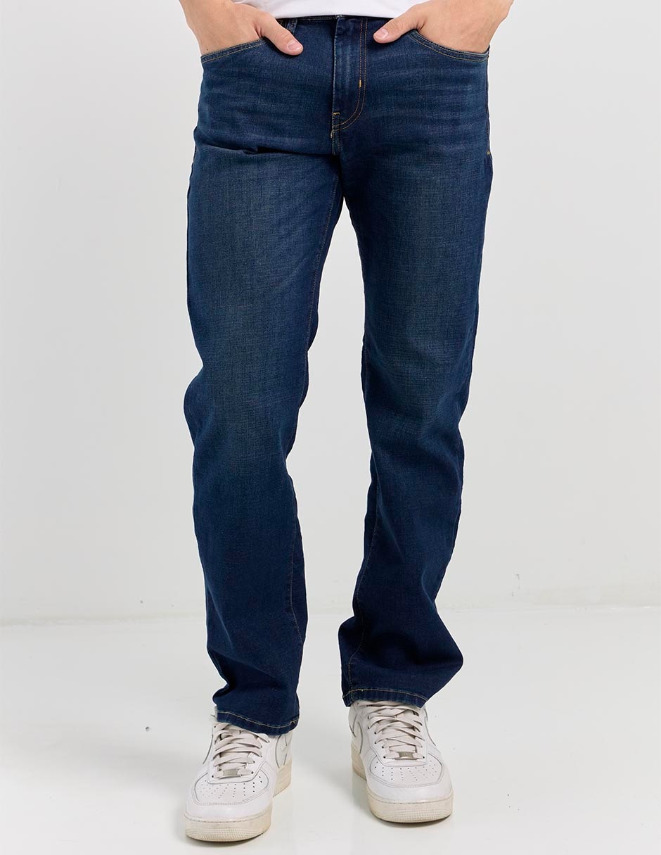 Jeans slim lavado stone wash para hombre