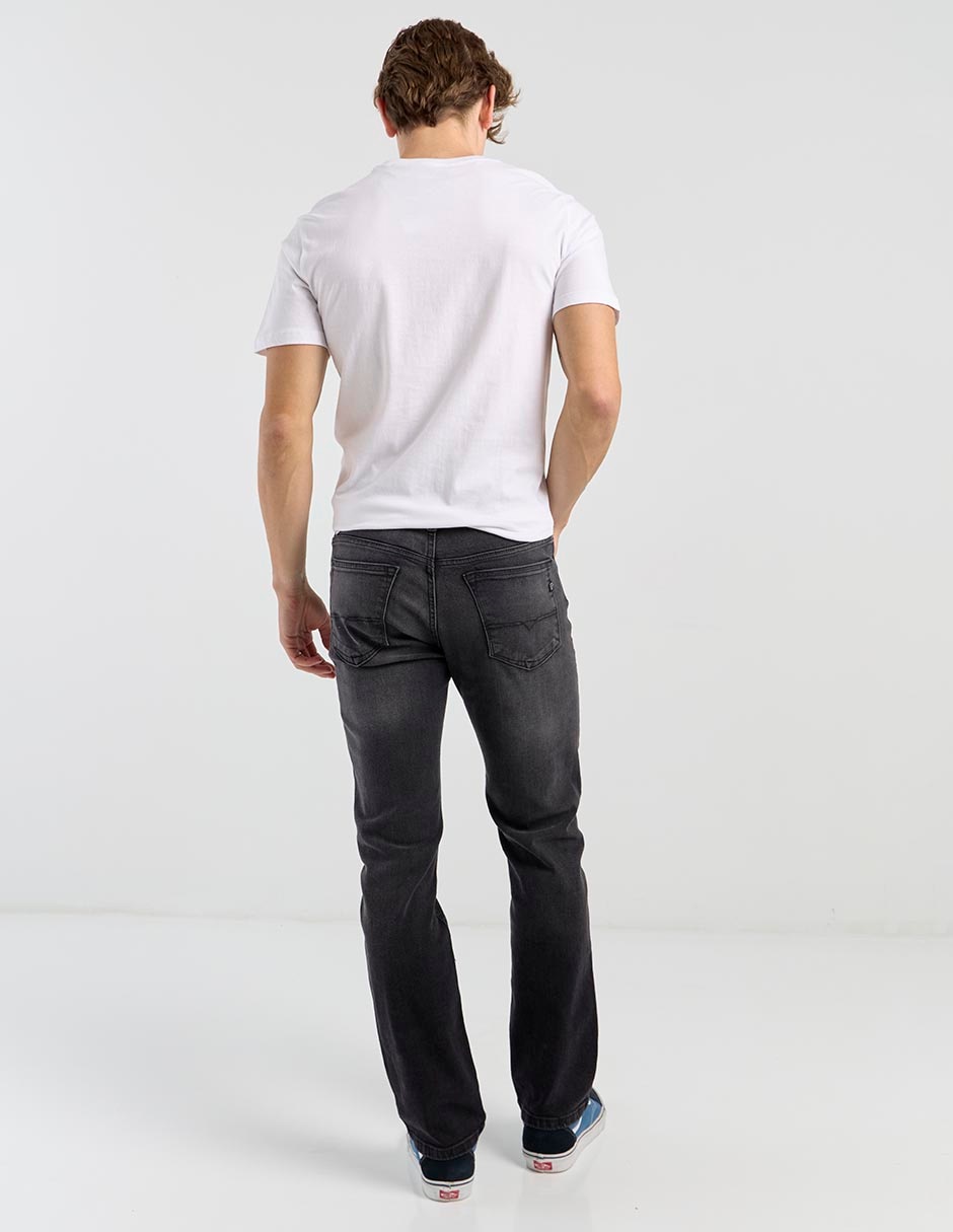 Jeans boot lavado stone wash para hombre 2