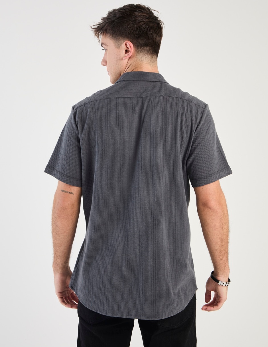 Camisa casual manga corta para hombre 2