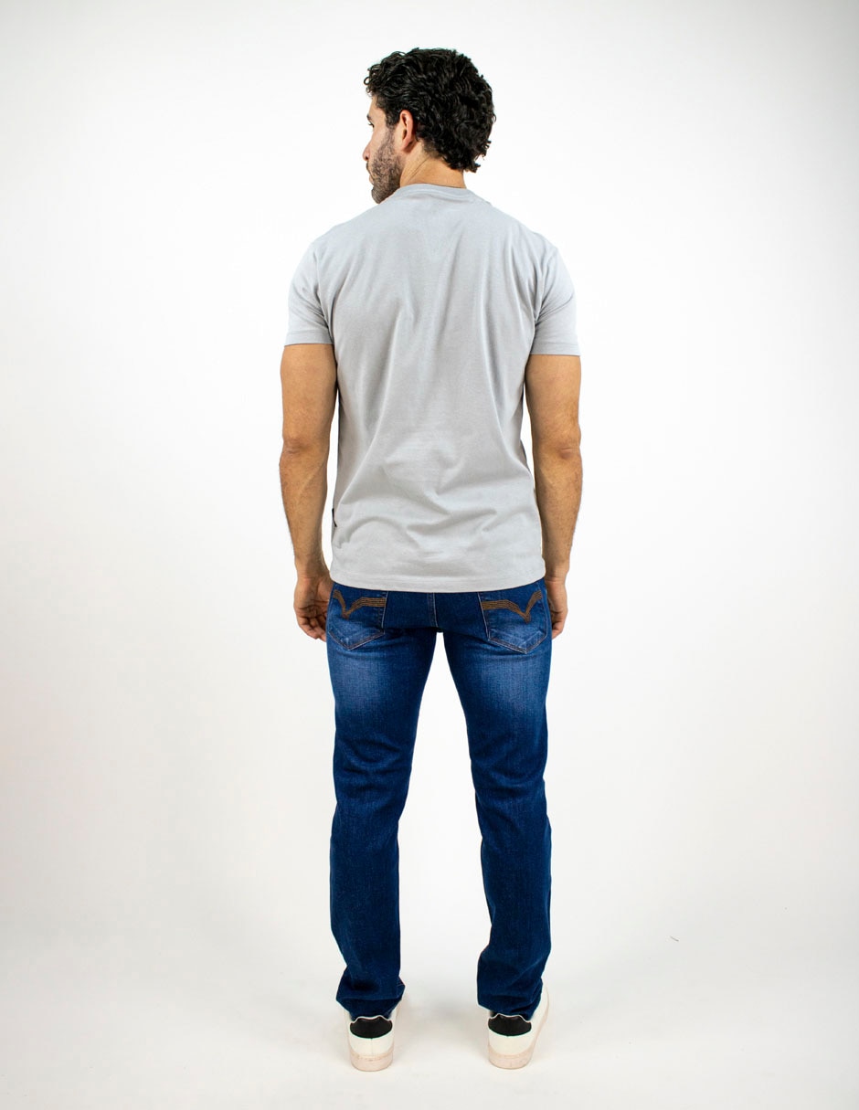 Playera cuello redondo para hombre 2