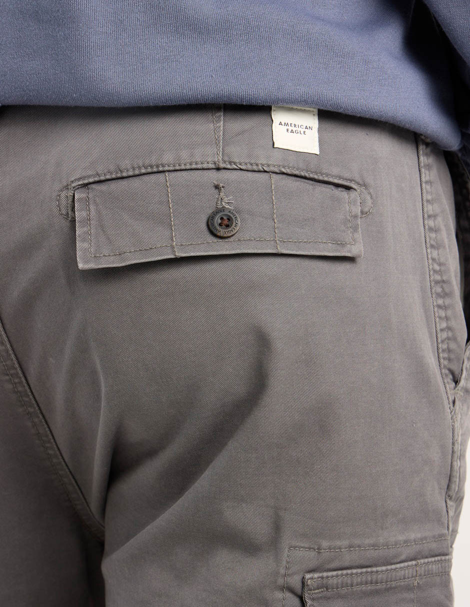 Pantalón cargo slim de algodón para hombre 5