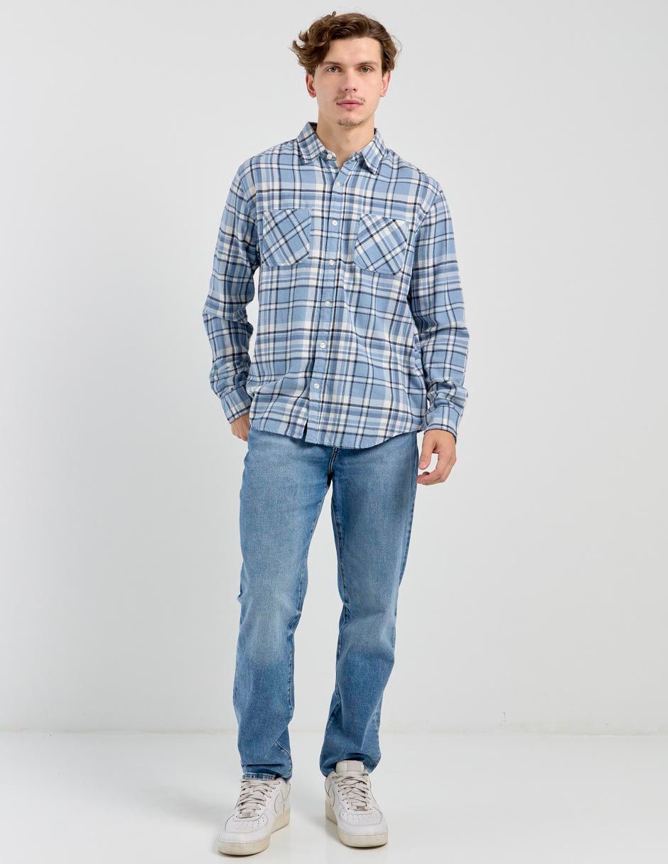 Jeans skinny deslavado para hombre 3