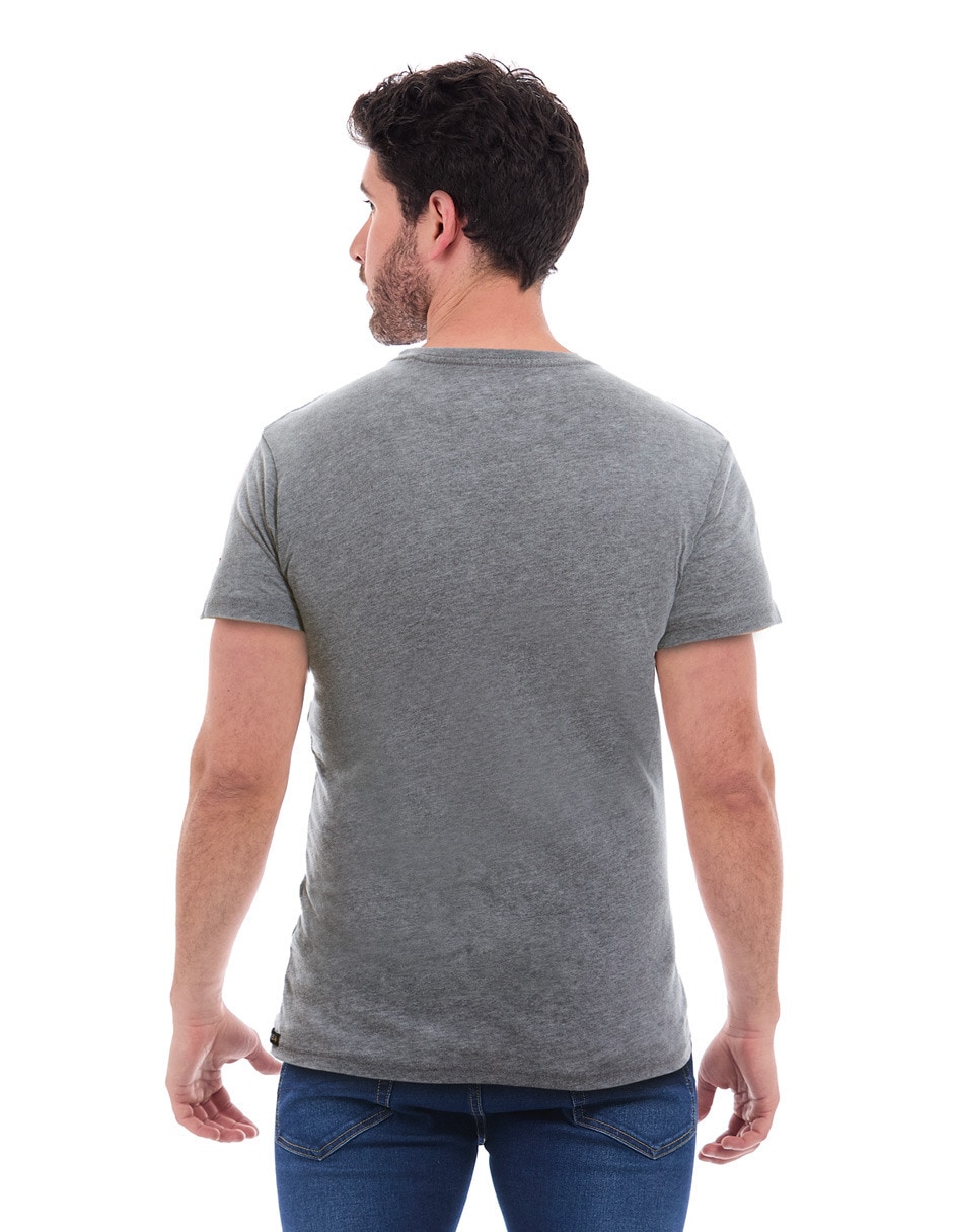 Playera cuello redondo para hombre 3