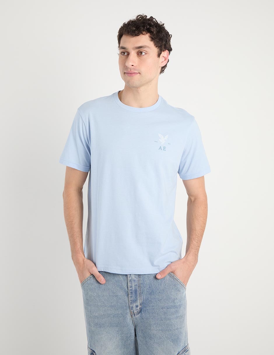 Playera cuello redondo para hombre
