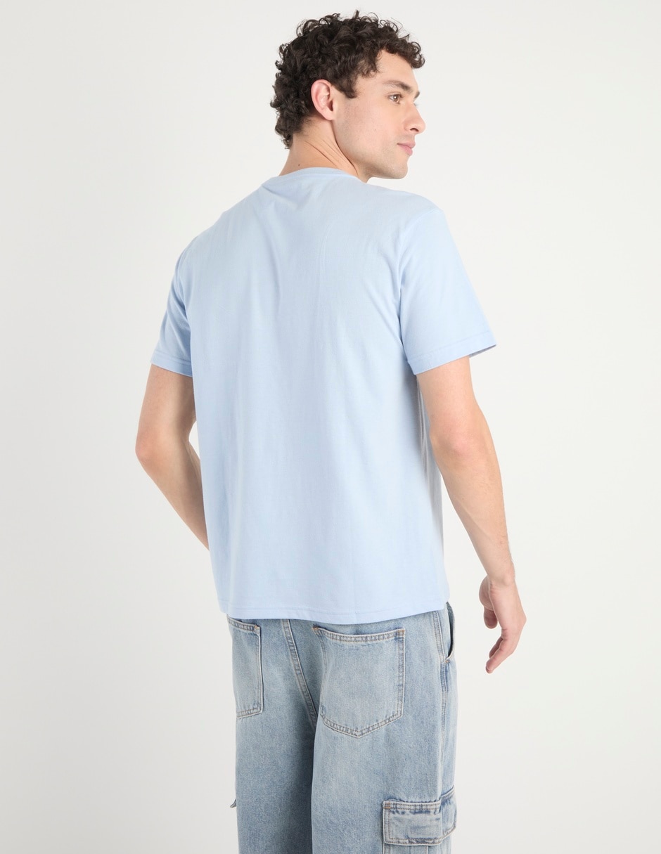Playera cuello redondo para hombre 2